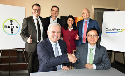 WuXi Biologics and Bayer Enter into an Acquisition Agreement on a Drug Product Plant in Germany (PRNewsfoto/WuXi Biologics)