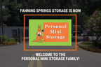 Central Florida-based Personal Mini Storage Grows Footprint in the Greater Gainesville, FL Area With 45th Location