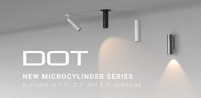 The new Dot Series | Architectural Microcylinders from Meteor Lighting