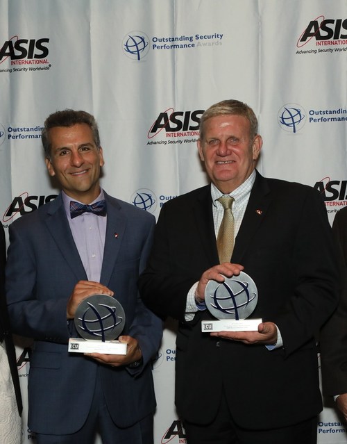 G4S’ dedication to excellence was highlighted in 2019, being named Outstanding Contract Security Company by the Outstanding Security Performance Awards (OSPAs). G4S Secure Solutions (USA) President Drew Levine (on right) accepted the award.

In addition, G4S Director of Strategic Accounts David Serafine (on left), was recognized as Outstanding Contract Security Director.