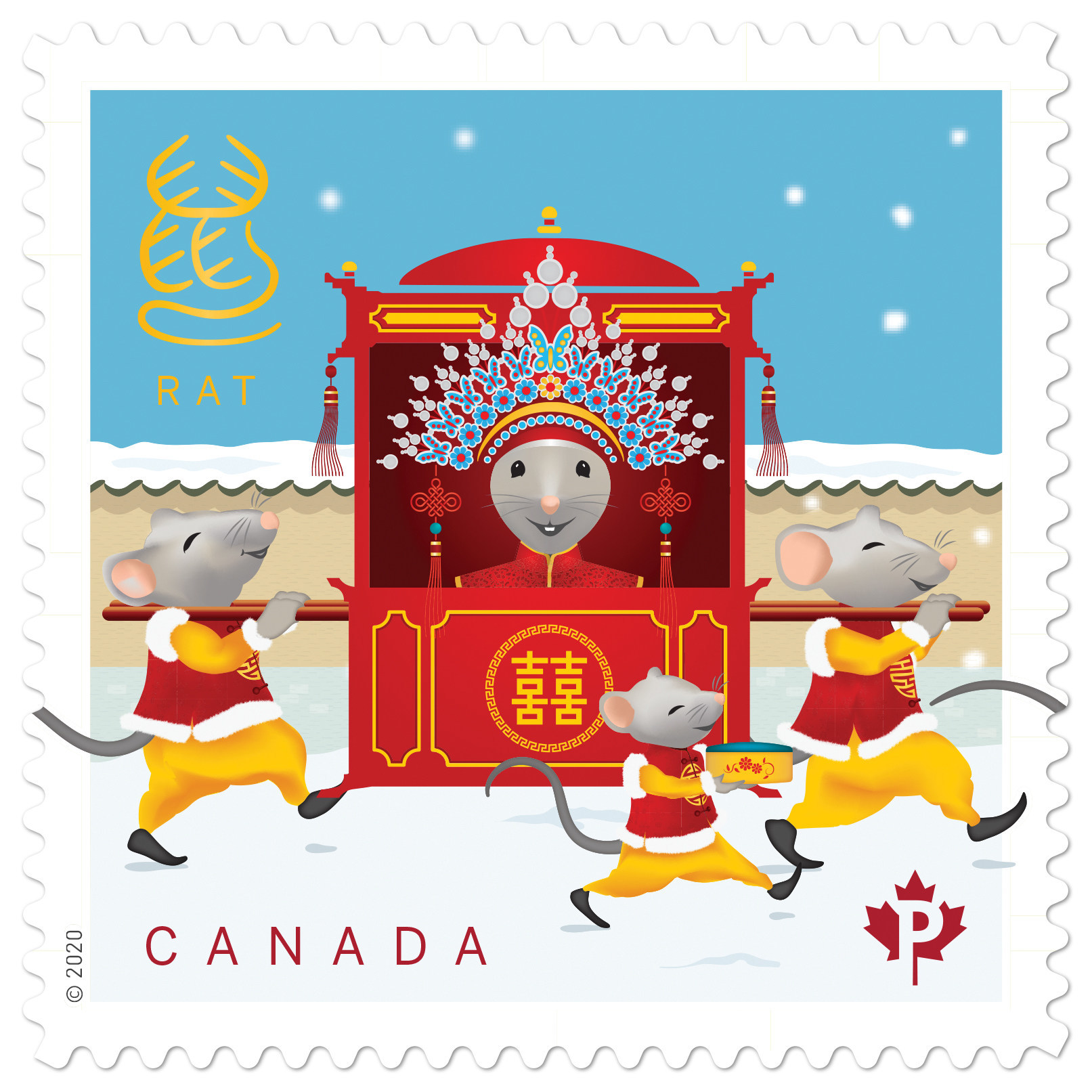 Lunar New Year Stamps