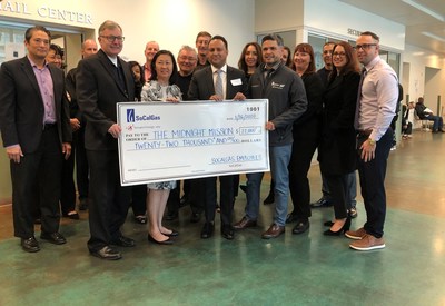 SoCalGas Employees Give $23,000 Grant to Los Angeles Homeless Shelter & Development Center, The Midnight Mission