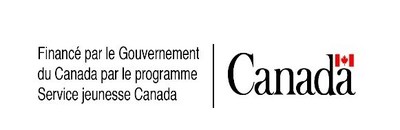 Logo : Financ par le Gouvernement du Canada par le programme Service jeunesse Canada (Groupe CNW/Cirque Hors Piste)
