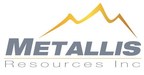 Metallis Intersects Significant, Near Surface, Porphyry Copper/Gold Mineralization at the Cliff Zone on the Kirkham Property