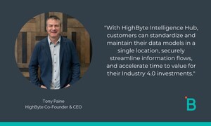 HighByte Announces General Availability of HighByte Intelligence Hub for the Industrial Market