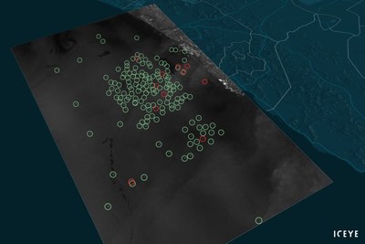 ICEYE Dark Vessel Detection Now Globally Available for Government Organizations