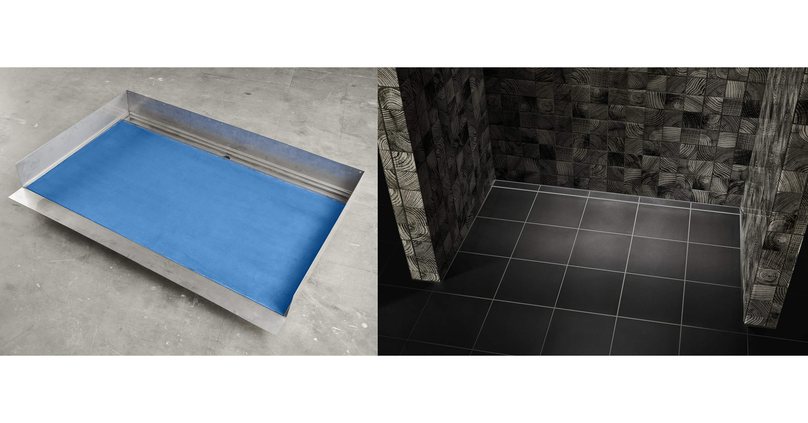 Infinity Drain® Introduces GameChanging Custom Stainless Steel Shower Base