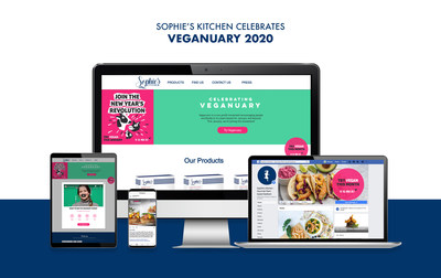 Sophie’s Kitchen is devoting its entire social media presence to encourage people to participate in Veganuary.