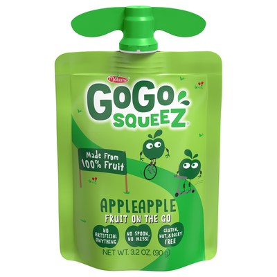 GoGo SqueeZ Sets Target Date Of 2022 To Create Recyclable Packaging   AppleApple Pouch 