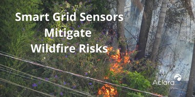 Smart grid sensors and sensor-enabled analytics are powerful tools that can help electric utilities mitigate fire risk by increasing situational awareness on the condition of their distribution networks. 
A recently published application guide from Aclara underscores the pivotal role sensor technology can play to mitigate fire risk, manage load during an emergency condition, and handle post-event system restoration after a significant disruption.