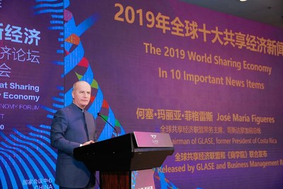 Jose Maria Figueres Olsen, Executive Chairman of GLASE and former President of Costa Rica sums up the “Global TOP 10 News on Sharing Economy” 