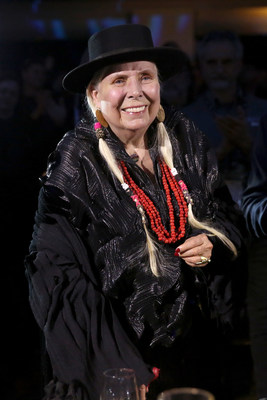 ANAHEIM, CALIFORNIA - JANUARY 18: Joni Mitchell attends The 35th Annual NAMM TEC Awards on January 18, 2020 in Anaheim, California. (Photo by Jesse Grant/Getty Images for NAMM)