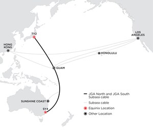 RTI Selects Equinix to Connect New Transpacific Submarine Cable System in Australia &amp; Japan