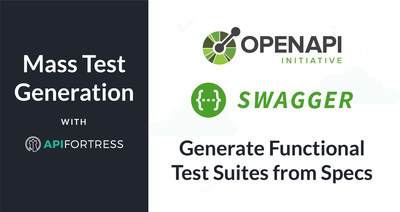 Generate large batches of functional API tests from Swagger/OAS specs in API Fortress with a new feature: Mass Functional Test Generation. Easily reuse API Fortress functional tests as integration and load tests, and functional uptime monitors. Now, shift functional testing left. Deploy on-premises for internal API monitoring Transform API quality.