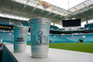 Centerplate, Ball and Bud Light to Present Infinitely Recyclable Aluminum Cups at Super Bowl LIV