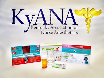 As part of its Opioid Stewardship efforts, the Kentucky Association of Nurse Anesthetists (KyANA) will distribute customized DisposeRx patient engagement materials and donated packets to educate members and encourage them to share the information even more broadly and specifically to rural pharmacists throughout the state.