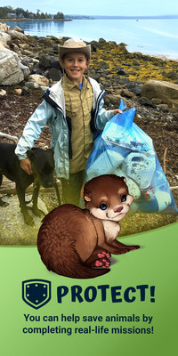 The Earth Rangers App is where kids go to save animals! It’s free to join and you’ll have access to real-world Missions like building backyard habitats, making forest-friendly crafts and protecting marine animals from pollution. Plus, with Animal Adoptions, you’ll also learn about and be able to support conservation projects for a ton of species like majestic polar bears and adorable red foxes. The app is available for download now on the Apple App Store and Google Play Store. (CNW Group/Earth Rangers)