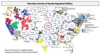 Rate Base Growth of Nerby Regulated Utilities (PRNewsfoto/Elliott Management Corporation)