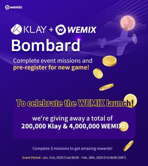 Wemade Tree Launches Klay Reward Promotion for Blockchain Platform 'WEMIX'
