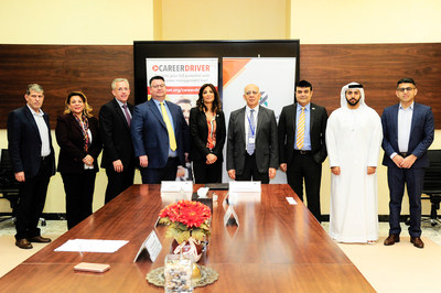 From left to right
1. Prof. Salam Abdallah Professor of MIS, College of Business Administration;
2. Prof. Sherine Farouk Assistant provost for academic programs and Professor of Accounting;
3. Mr. Ian Mathews Vice Chancellor for Financial and Administrative Affairs;
4. Dr. Philip Anthony Hamill Associate Provost, Student Success;
5. Hanadi Khalife, senior director of MEA and India operations at IMA;
6. Prof. Waqar Ahmad Chancellor of ADU;
7. Rishi Malhotra - Academic & Community Relations Manager, Middle East & Africa at IMA;
8. Amer Al Ahbabi, CMA - IMA Abu Dhabi Chapter Director - Initiatives, Projects & Board Secretary;
9. Dr. Mohammed Parakandi Director of Accreditation and Associate Professor of Management