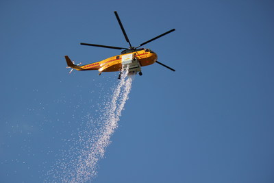 The unique HyDrop solution demonstrated on S-61 Helicopter The unique HyDrop solution demonstrated on S-61 Helicopter