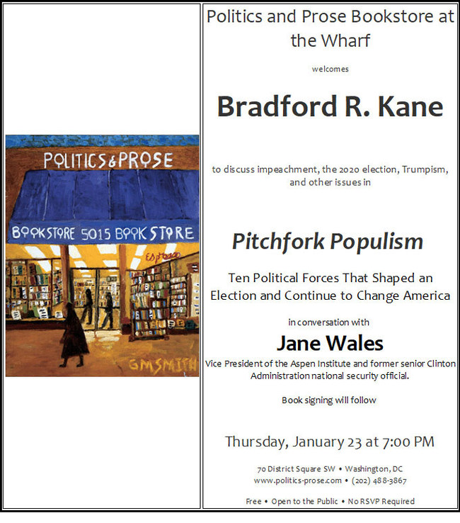 Book Release Event Pitchfork Populism Explains America S Political Divide Trump S Presidency And Our Political Future