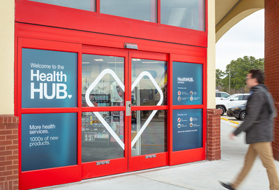 Exterior Shot of HealthHUB location at CVS Pharmacy store