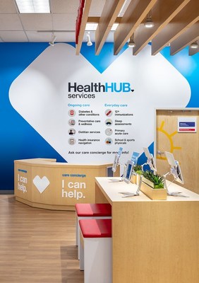 HealthHUB services and Care Concierge at CVS Pharmacy store