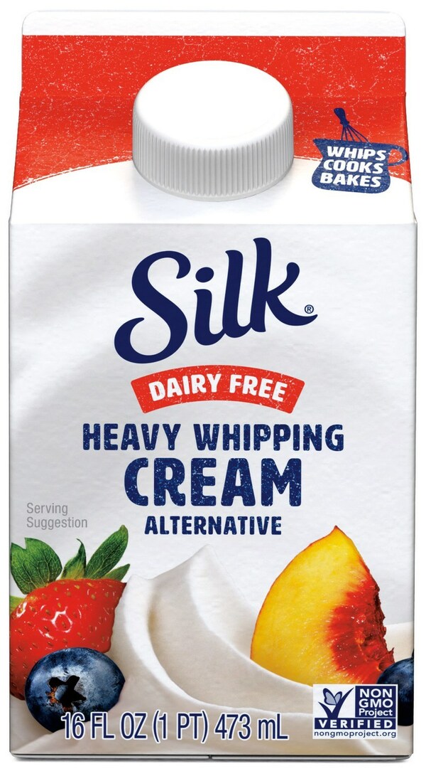 Silk® Launches FirstEver DairyFree Heavy Whipping Cream Alternative