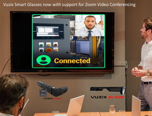 Vuzix Announces Zoom Video Conferencing Support for its Full Line of Smart Glasses