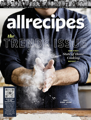 Allrecipes, America's Largest Digital Food Media Brand, Hits Traffic Milestone And Debuts New Look as Home Cooking Habits And Preferences Continue To Evolve