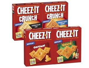 Cheez-It* vient ajouter du croquant au marché canadien