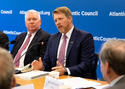 ENEC board of directors member David V. Scott delivers remarks at the Atlantic Council in Washington, D.C.