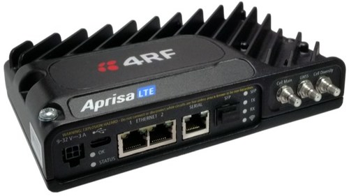 The Aprisa LTE modem router is a utility grade private network and public carrier modem and router combination for use in over 18 different bands, including Anterix B8, FirstNet B14, and CBRS.