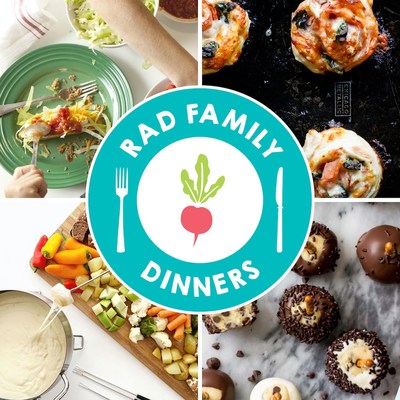 Raddish has launched "Rad Family Dinners"- a free, themed weekly e-newsletter that shares tips and recipes from popular recipe creators and cookbook authors - to make family meal planning and preparation approachable, easy and fun.