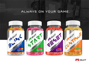 16VIT Launches Indiegogo Campaign Introducing Gaming Vitamin Brand: New Supplement Line for All E-Gamers