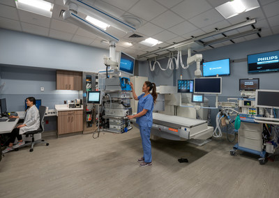 A new 13,500 SF endoscopy suite for Lahey Hospital & Medical Center Endoscopy utilizes emerging, state-of-the-art “pass-through and tracking” scope processing technologies to reduce the risk of infection and provide better patient care. Designing the facility with the first-of-its-kind equipment required strategic planning and coordination by the design team, and marks only the second installation of the sophisticated technology in the U.S.