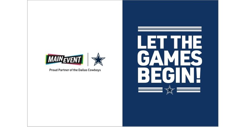 Free Main Event  Dallas Cowboys Online Invitation 