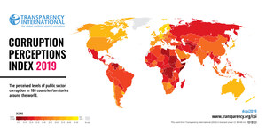 US hits new low in global corruption index