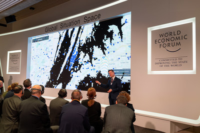 Dr. Mattison presents S&P Global’s findings at the WEF Forum in Davos.