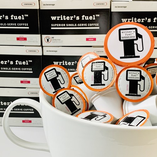 Whether you prefer the savory, Italian roast of EDITED or the darker, French roast of ROUGH DRAFT, live your best #coffeelife with WRITER'S FUEL Superior Single-Serve Coffee. Available online or via-Alexa Skill.