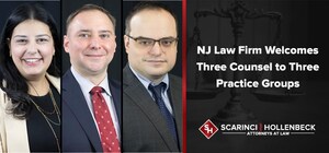 NJ Law Firm Welcomes Three Counsel to Three Practice Groups
