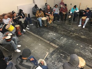 Young Musicians Foundation's Mike Stoller Music Heals Program Provides Music Instruction for Homeboy Industries