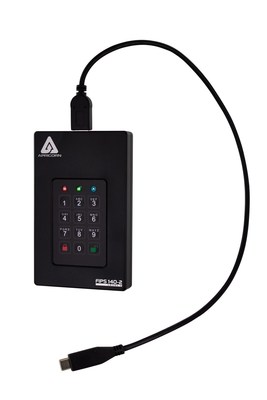 Aegis Fortress L3- FIPS Level 3 Validated, 5TB USB 3.0 Hardware Encrypted Portable Drive 141［並行輸入］(並行輸入品) : Apricorn 1TB Aegis Fortress L3- FIPS Level 3 Validated