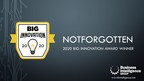 NotForgotten Wins 2020 BIG Innovation Award