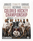 Le timbre du Mois de l'histoire des Noirs met en lumière un pan méconnu de l'histoire du hockey