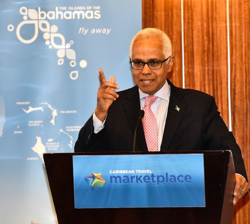 Bahamas Minister of Tourism & Aviation, Dionisio D'Aguilar