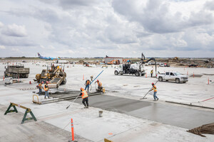 High-tech, low-carbon concrete project a Canadian first at YYC Calgary International Airport