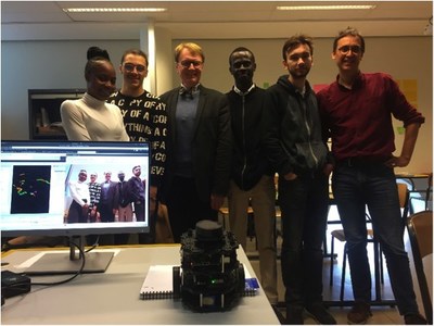 Dr. Paul Robertson, Dr. Olivier Georgeon, and the INIT team at UCLy Dr. Paul Robertson, Dr. Olivier Georgeon, and the INIT team at UCLy