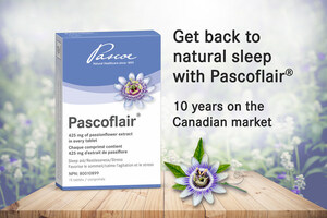 Pascoe Canada brings its trusted German, herbal pharmaceutical-grade sleeping pills, Pascoflair®, to Canada for over 10 years